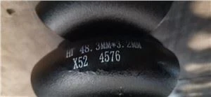 ASTM A 860 WPHY52 90 gráðu olnbogi